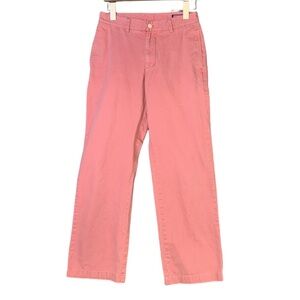 Vinyard Vines Mens 28x30 100% Cotton Twill Mid Rise Pink Chino Slacks Pants Soft